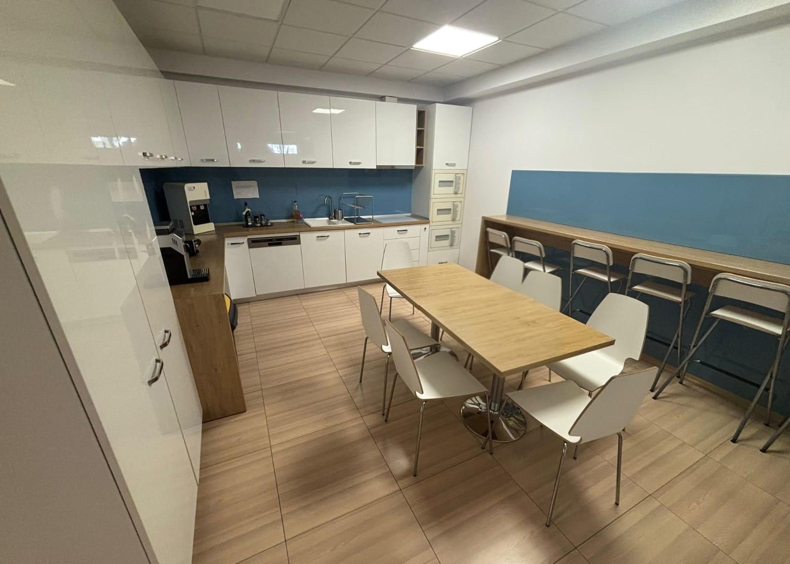 Coworking lounge area