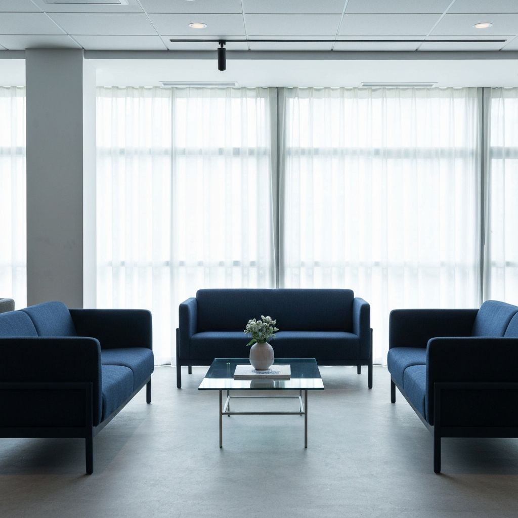 Coworking lounge area