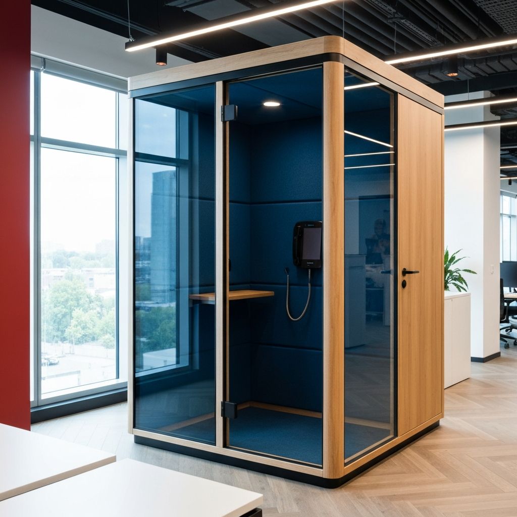 Phone booth for private calls